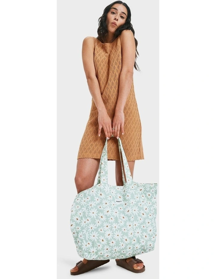 Anti Bad Vibes Tote Bag in Green image 6