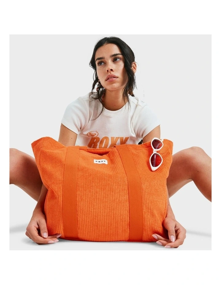 Beachy Soul Tote Bag in Orange image 1