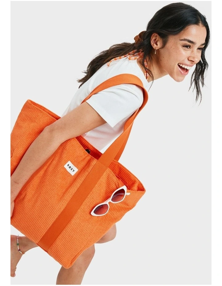 Beachy Soul Tote Bag in Orange image 2