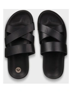 Zaho Slides in Black
