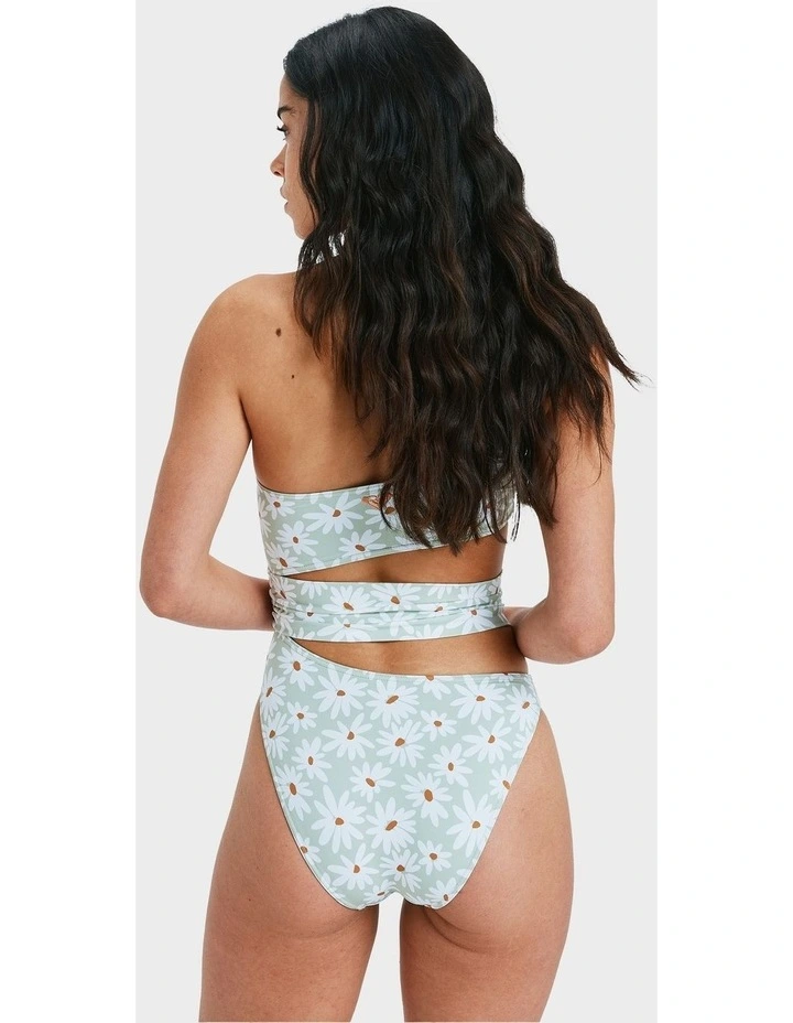Dream Floral On One Piece in Green image 2