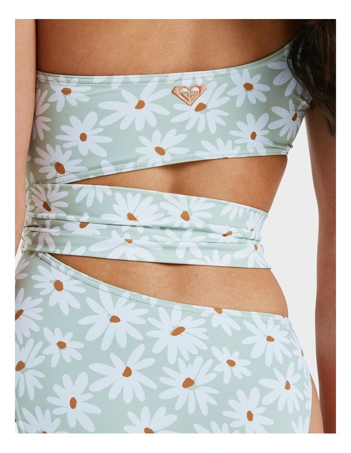Dream Floral On One Piece in Green image 5