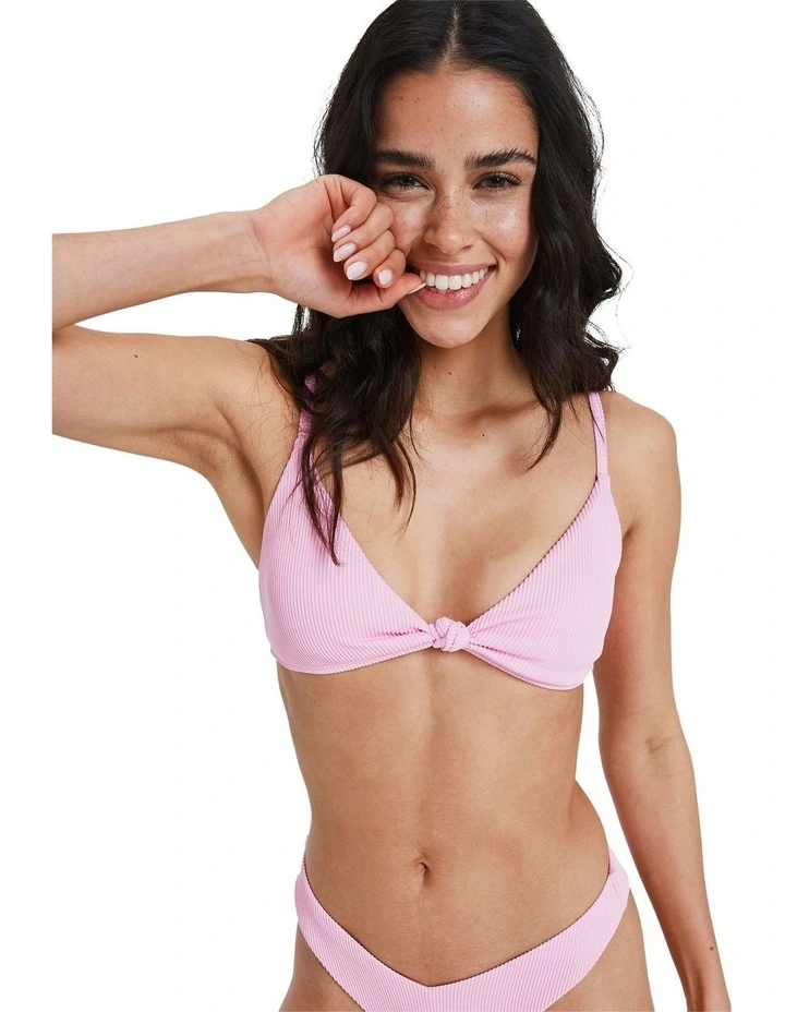 Love Bikini Top in Pink image 1