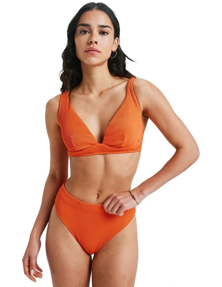 Love Bikini Top in Orange image 1