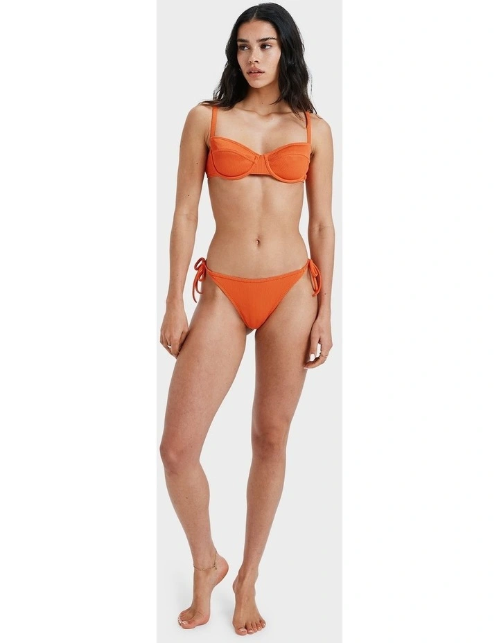 Love Bikini Top in Orange image 5