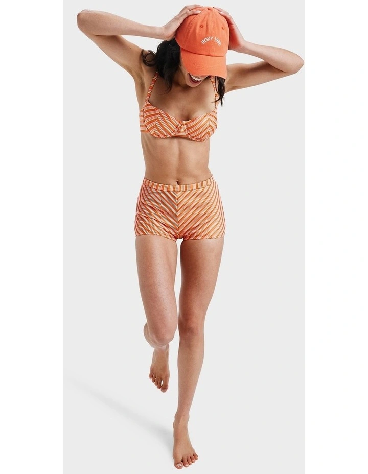 Moana Bralette Bikini Top in Orange image 5