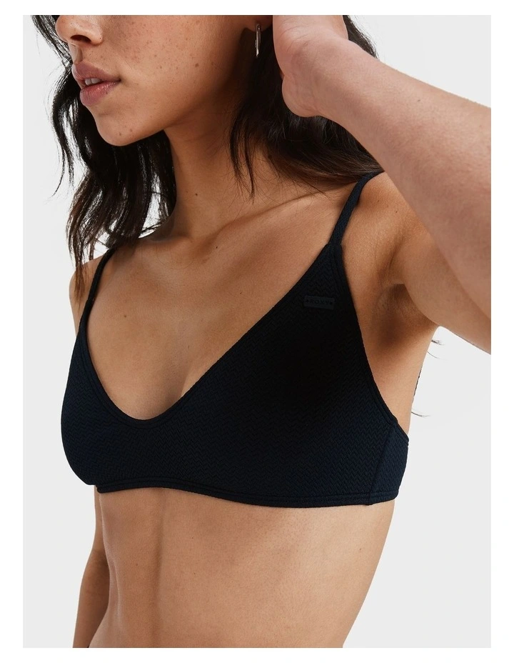 Kauai Bikini Top in Black image 4