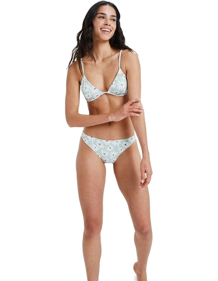 Dream Floral Underwire Bikini Top in Green image 5