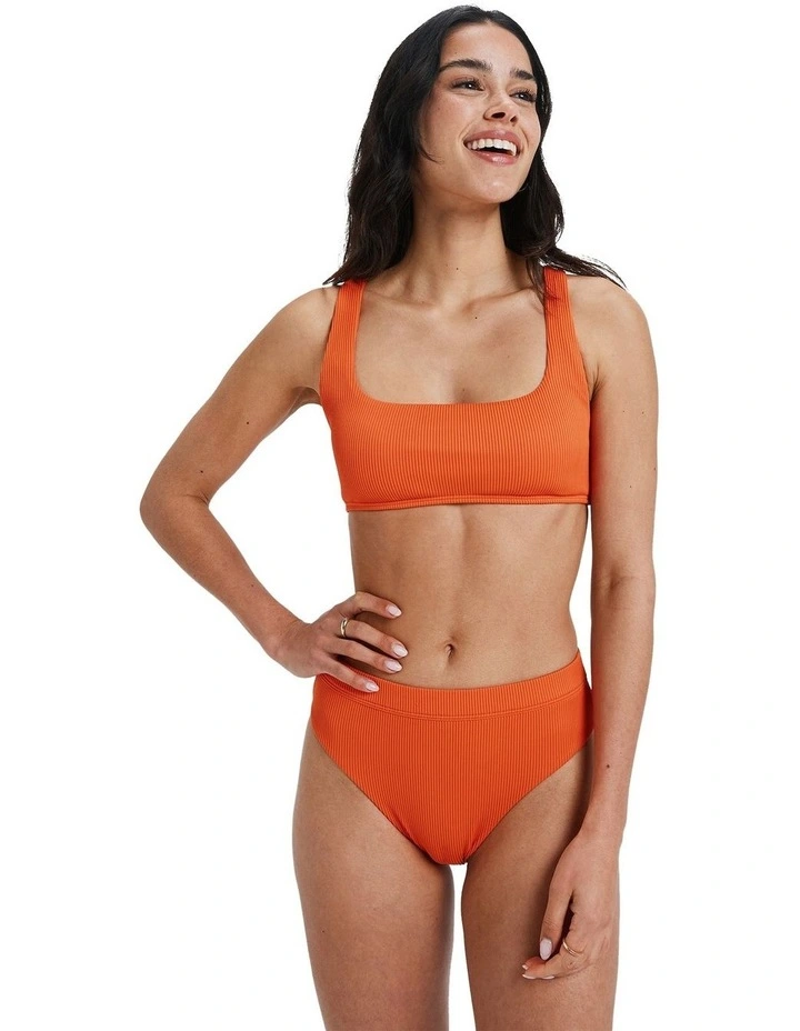 Love Bikini Bottom in Orange image 1