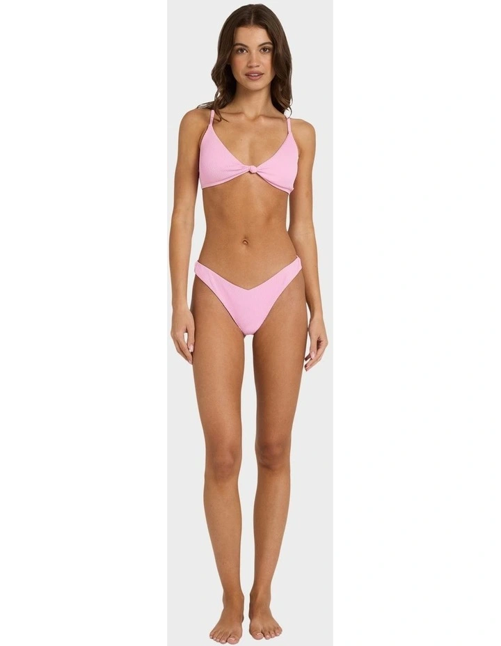 Rib Love Bikini Bottom in Pink image 5