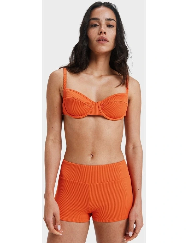 Love Bikini Bottom in Orange image 1