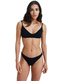 Kauai Bikini Bottom in Black