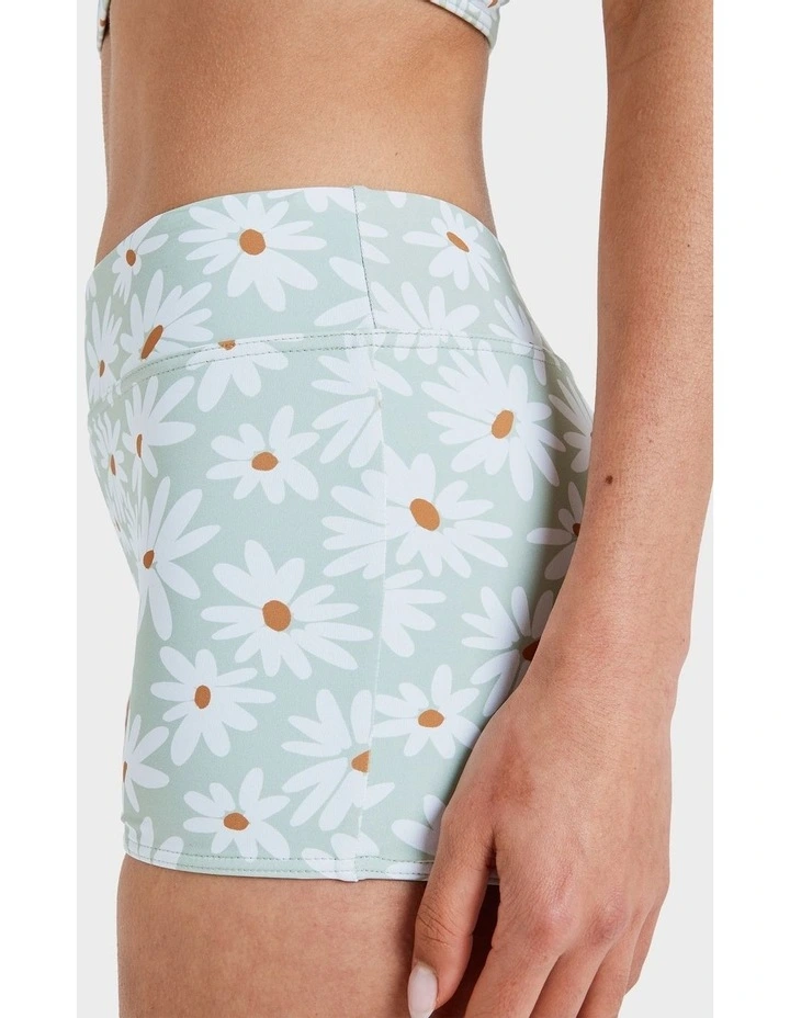 Dream Floral Bikini Bottom in Green image 4