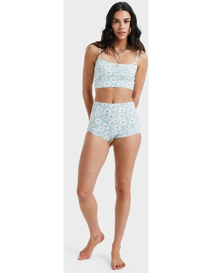 Dream Floral Bikini Bottom in Green image 6