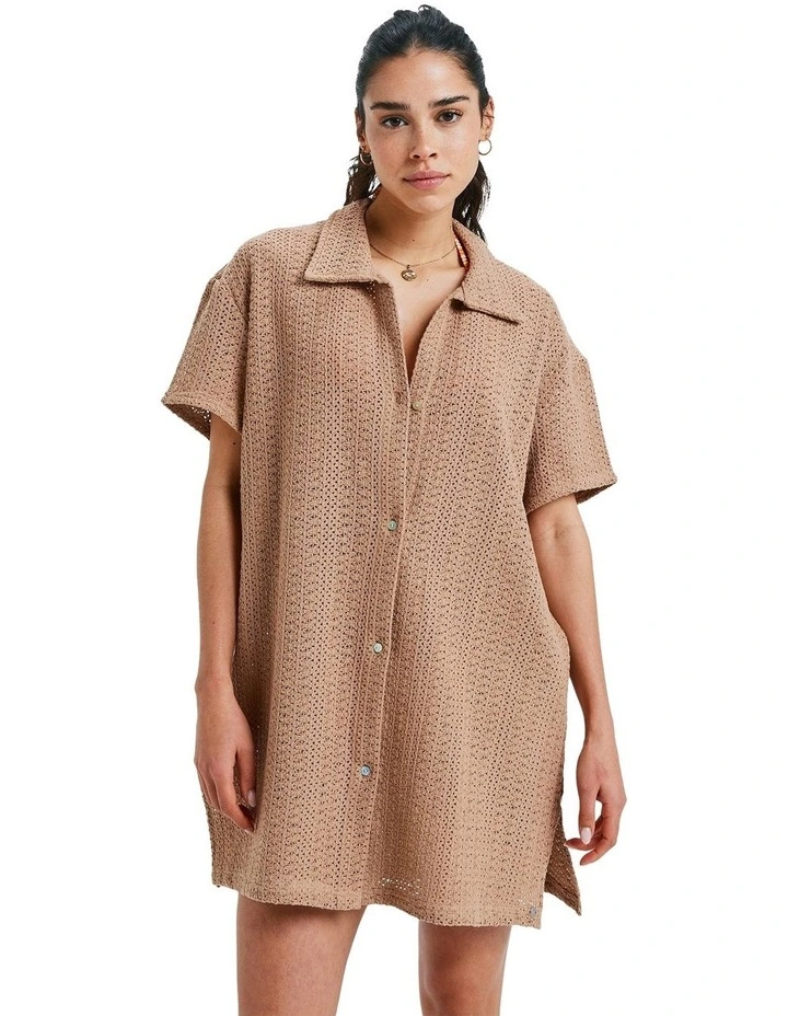 Chasin Sunset Cover Up in Brown image 1