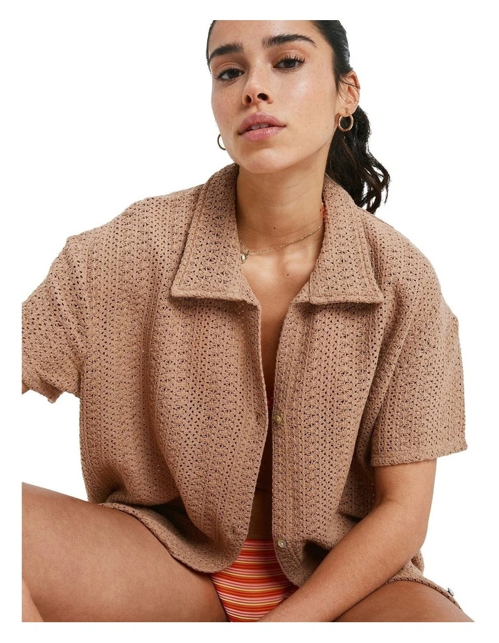 Chasin Sunset Cover Up in Brown image 4