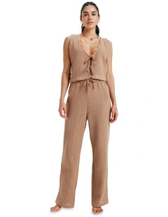 Mood Moving Tod Cover Up in Brown