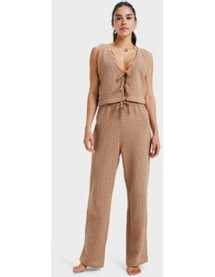 Mood Moving Tod Cover Up in Brown