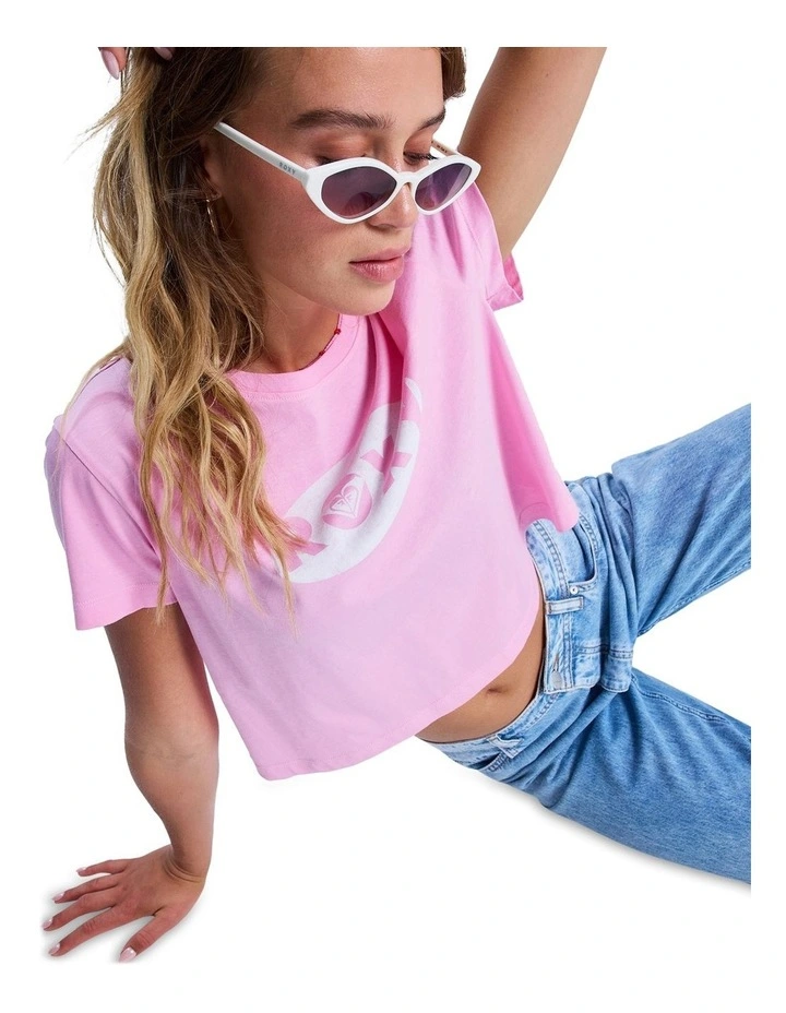 People Speak T-Shirt in Pink image 4