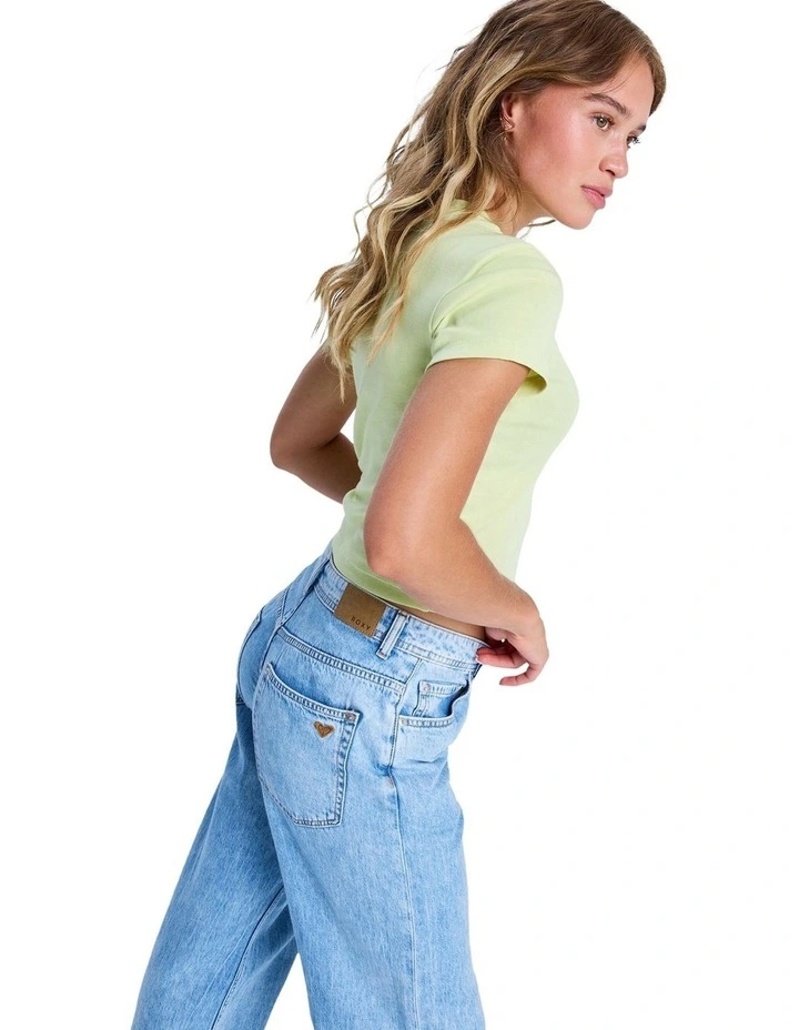 Beach Love T-Shirt in Green image 3