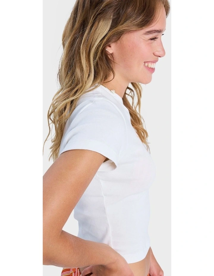 Beach Love T-Shirt in White image 3