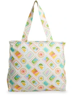 Postcards Tote Tote Bag In Assorted