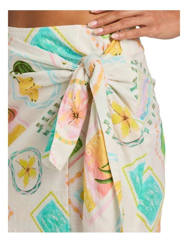 Postcards Saron Mini Skirt In Egret image 4