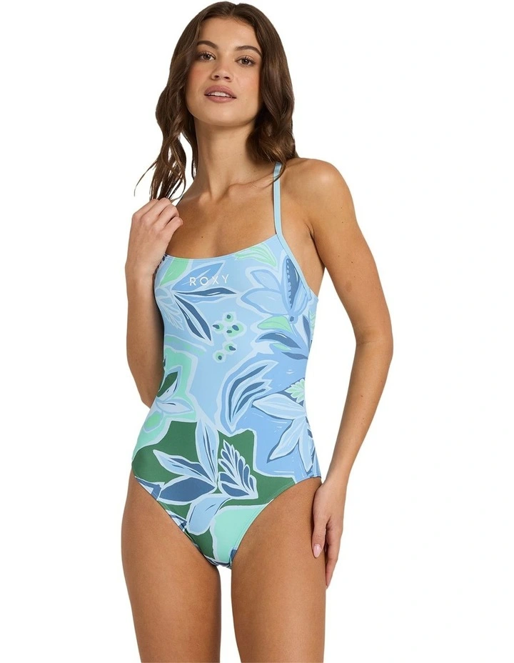 Botanic Active One Piece in Blue image 1