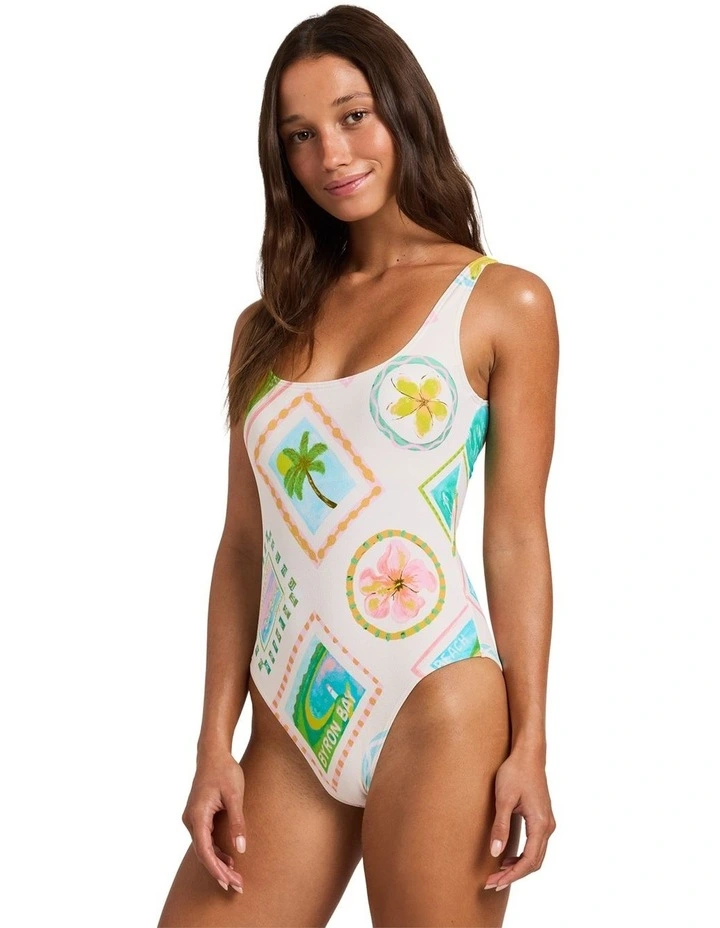 Postcards One Piece In Egret image 3