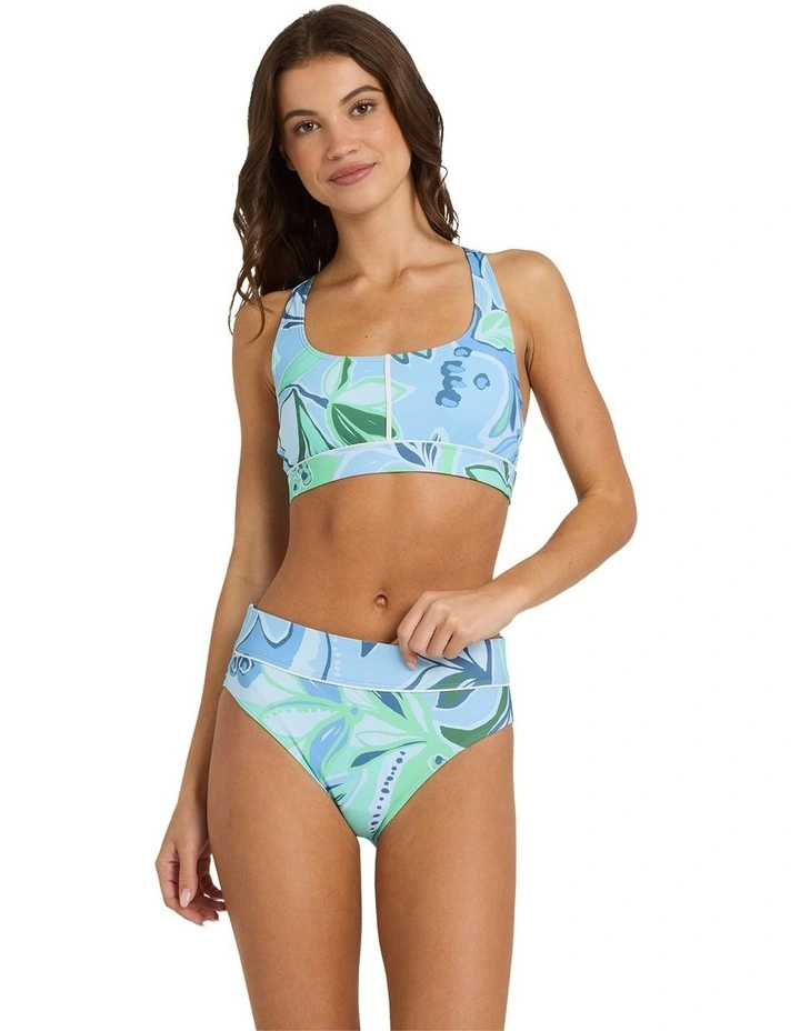 Botanic Active Bikini Top in Blue image 1