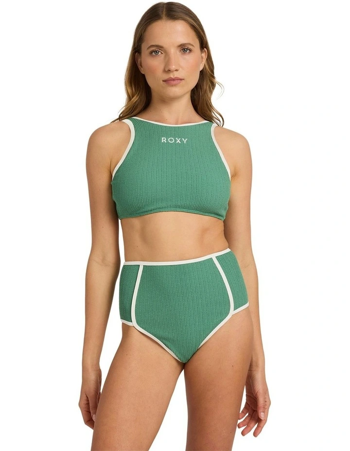 Ariba Field Bikini Top in Green image 1