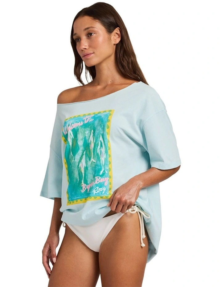 Byron Bay T-Shirt Blue Glow image 3