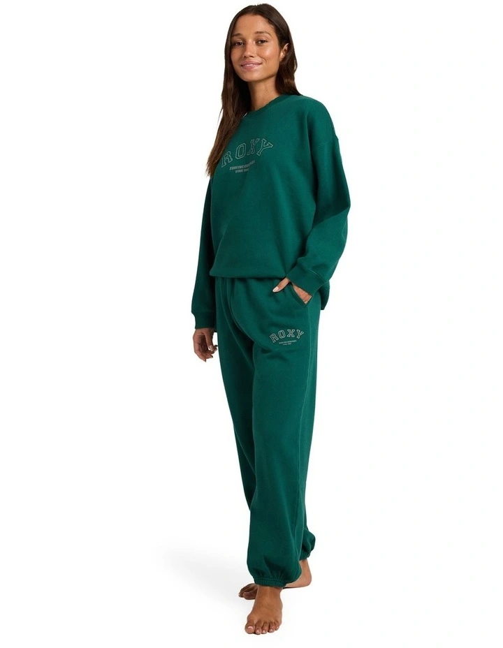 Dreamy Days Trackpants in Green image 3