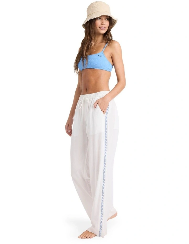 Waves Pants in White image 3