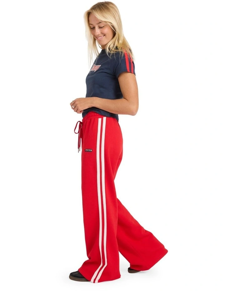 Sketch Trackpants in Red image 3