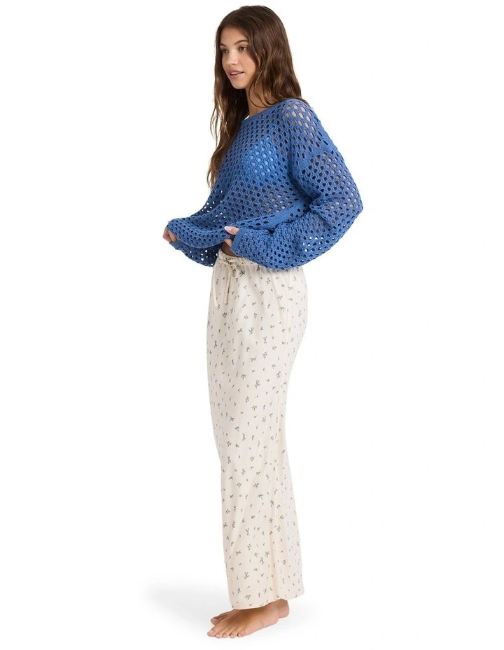 In Bloom Maxi Skirt in Cream image 3