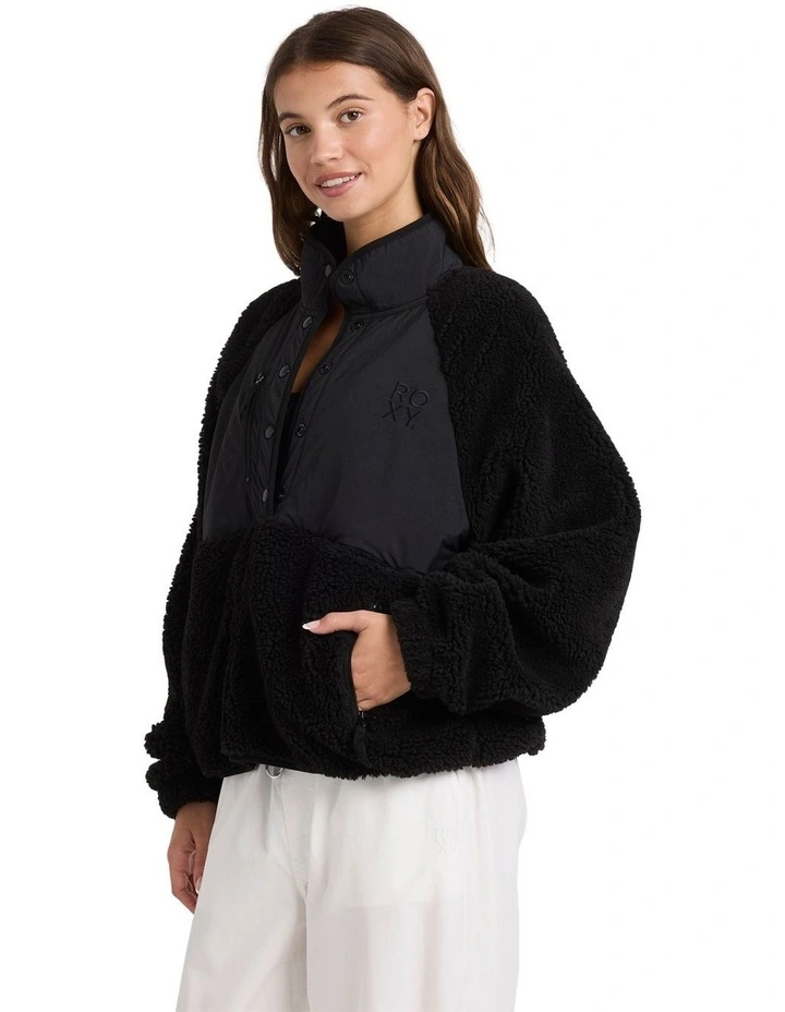 Till Dawn Fleece Pullover Black image 3