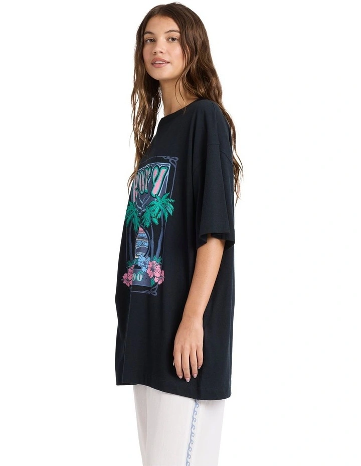 Sunsetter T-shirt in Black image 3