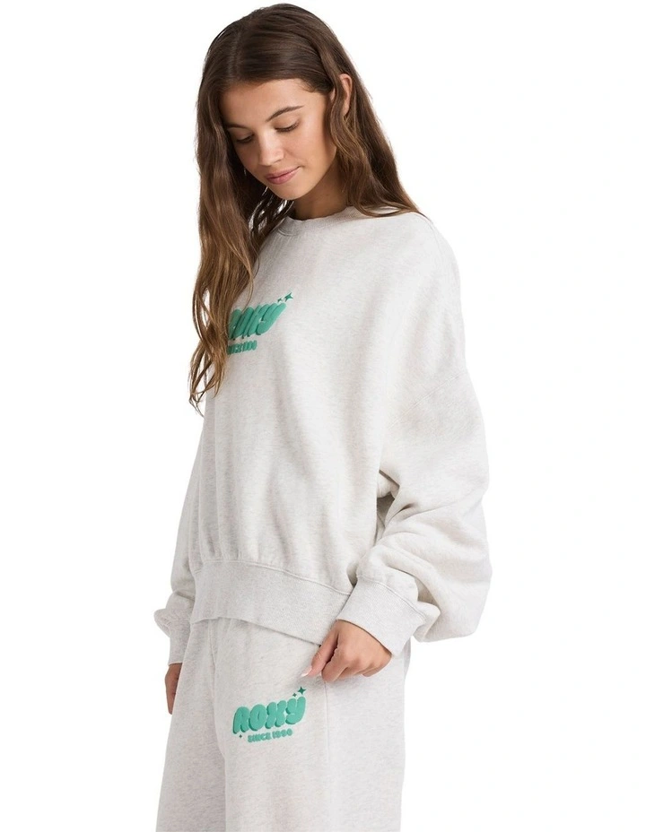 Cruiser Crew Neck Top in Grey image 3