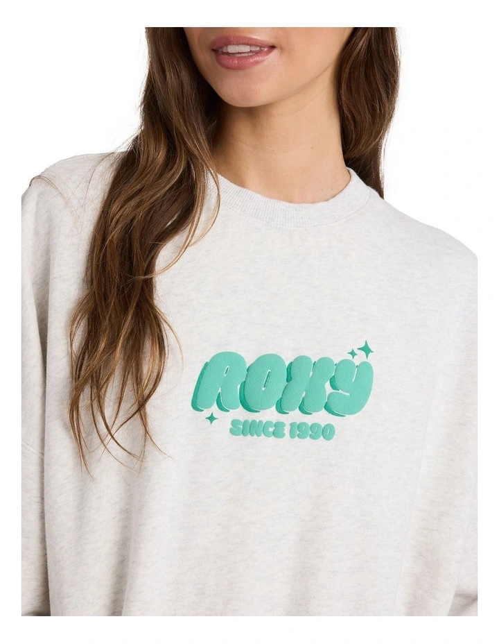 Cruiser Crew Neck Top in Grey image 4