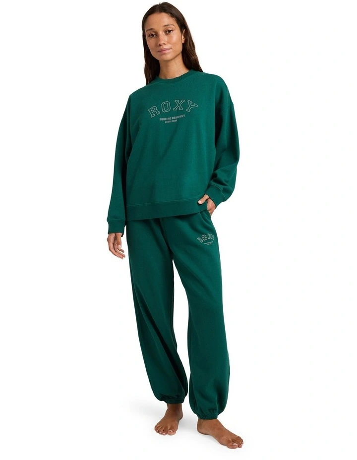 Dreamy Days Crew Neck Top in Green image 5