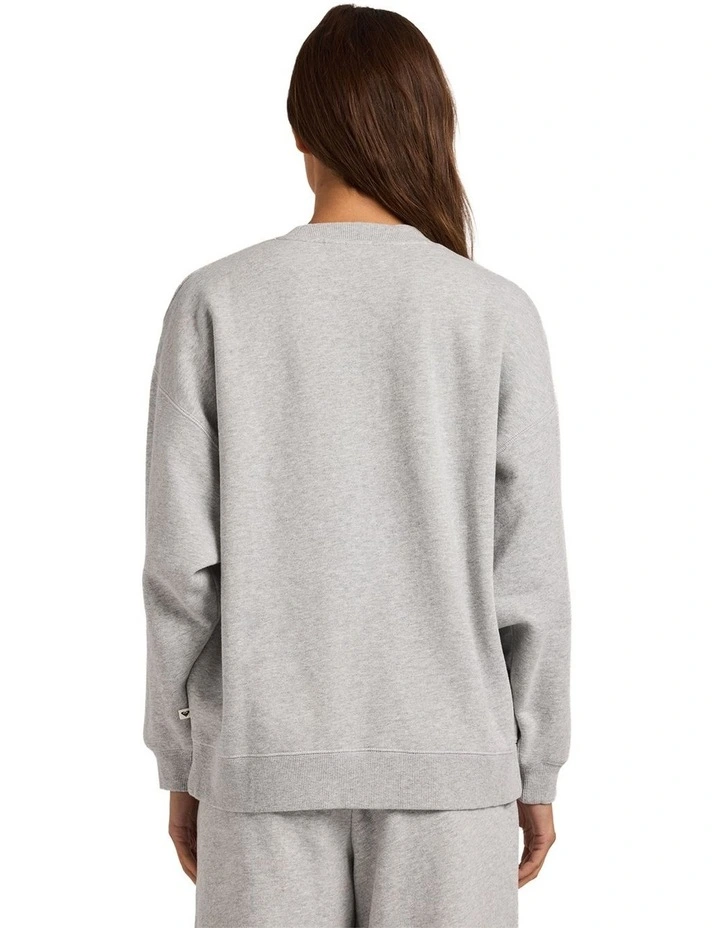 Dreamy Days Crew Neck Top in Grey image 2
