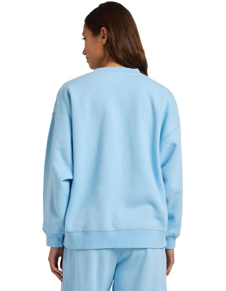 Dreamy Days Crew Neck Top in Blue image 2