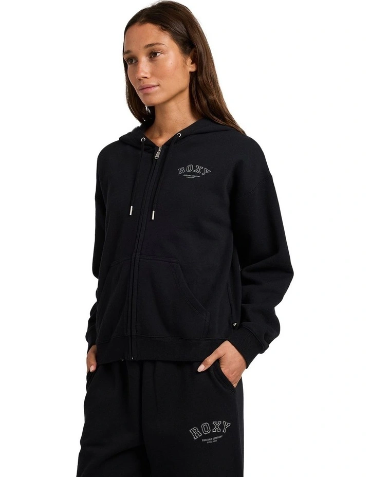 Dremy Days Zip Up Hoodie Black image 3