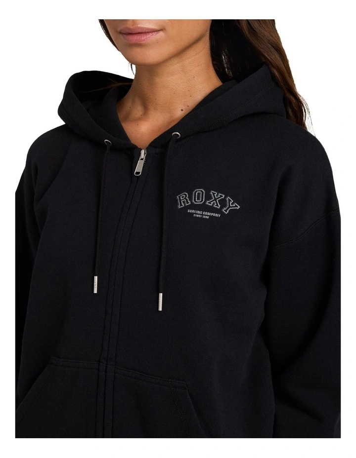 Dremy Days Zip Up Hoodie Black image 4