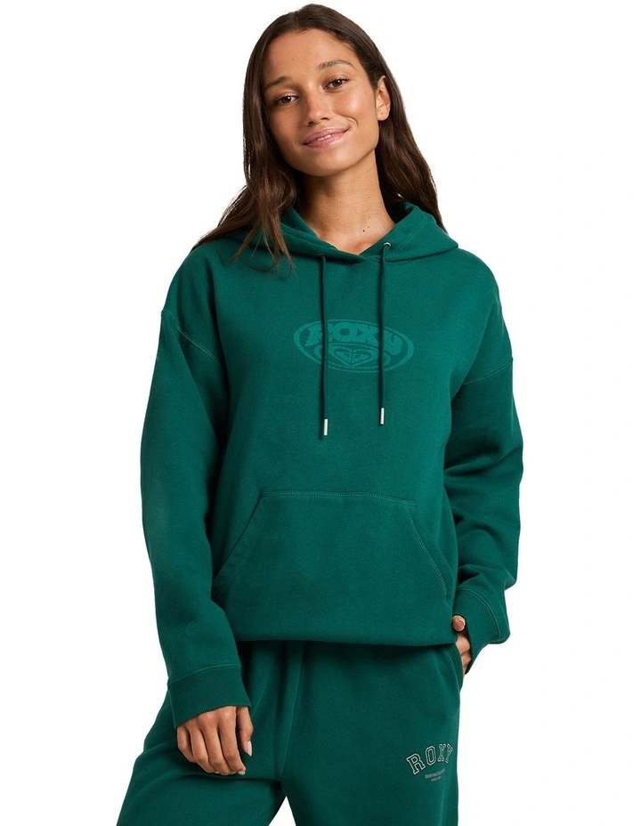 Dreamy Days Pullover Hoodie in Green image 1
