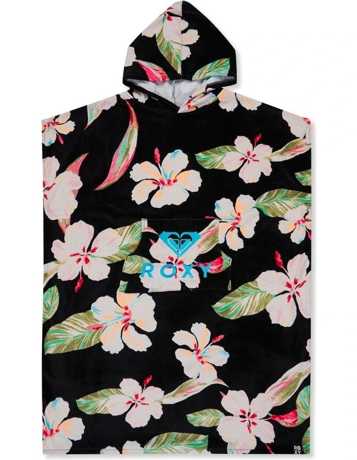 Stay Magical Printed Hooded Towel Black image 1