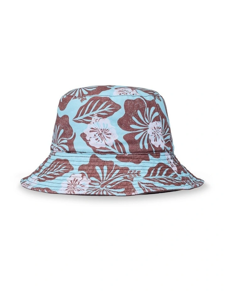 Jasmine Paradise Reversible Bucket Hat Brown image 4