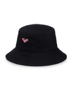 Jasmine Paradise Reversible Bucket Hat Black