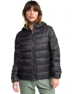 Wind Bliss Puffer Jacket in Black